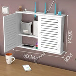 meuble rangement mural blanc moderne lignes verticales porte organisation blanc respectueux environnement