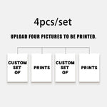 affiches modernes minimalistes personnalisables famille animaux paysages couleurs vives cadre mural decoration intérieure