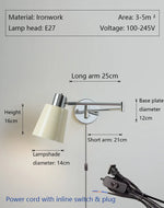lampe murale conique moderne blanc fixée mur éclairage led quotidien