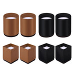 protège mebles adhésifs marron noir modernes pieds meubles chaises canapes extensions