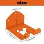 support mural outil jardin coupe bordures orange vif fixations vis inclusoutil électrique outils manuels