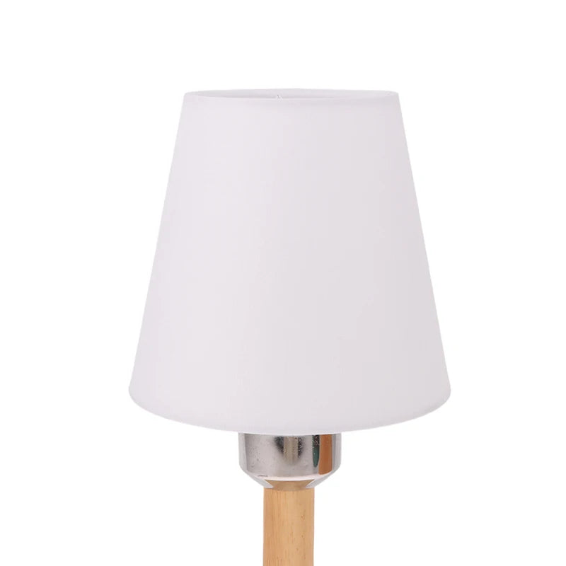 abat jour moderne tissu texturé lampe table rouge noir blanc boisclair minimalisteintérieurclaire