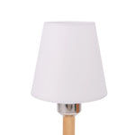 abat jour moderne tissu texturé lampe table rouge noir blanc boisclair minimalisteintérieurclaire