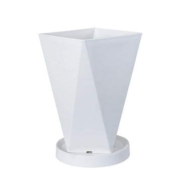 pots fleurs blancs modernes décoration intérieure plante artificielle minimaliste