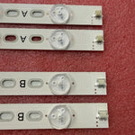 bandes led blanc perforations moderne éclairage aluminium sans cable fixations autres