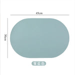 tapis table moderne beige muffins illustration vivre bien 45cm 30cm minimaliste textes