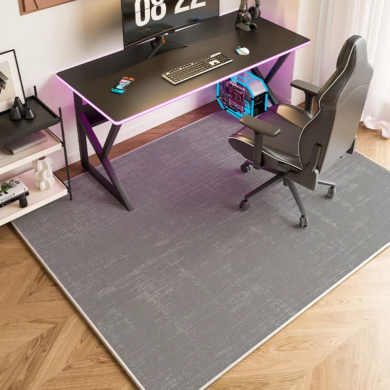 tapis salon chambre moderne gris rayures géométriques polyester antidérapant lavable confortable intérieur maison