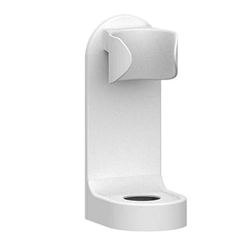 porte brosse dents mural adhésif moderne noir blanc rose minimaliste