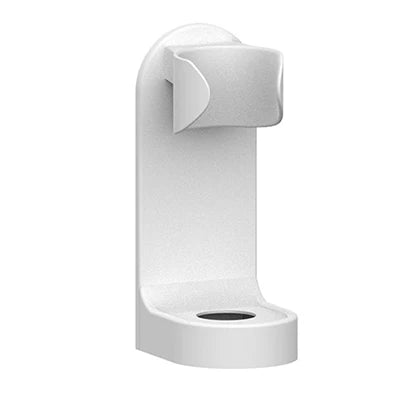 porte brosse dents mural adhésif moderne noir blanc rose minimaliste