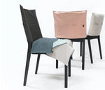 housses chaise coton uni moderne gris vert rose adhésifs extérieur intérieur mariage fêteôtel célébration