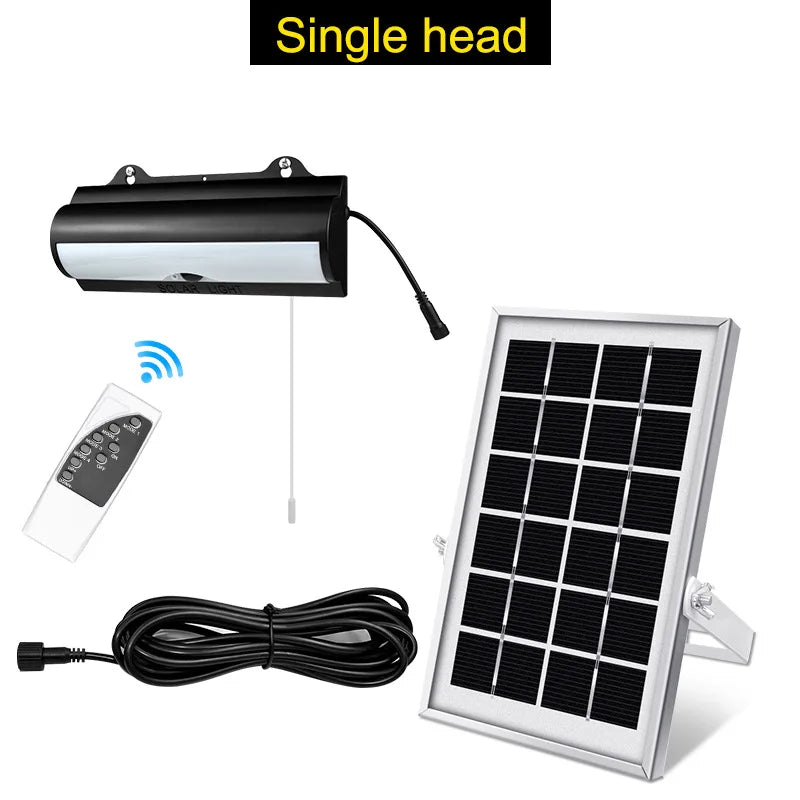 lampe solaire extérieure détecteur mouvement projecteur led moderne noir blanc carreaux