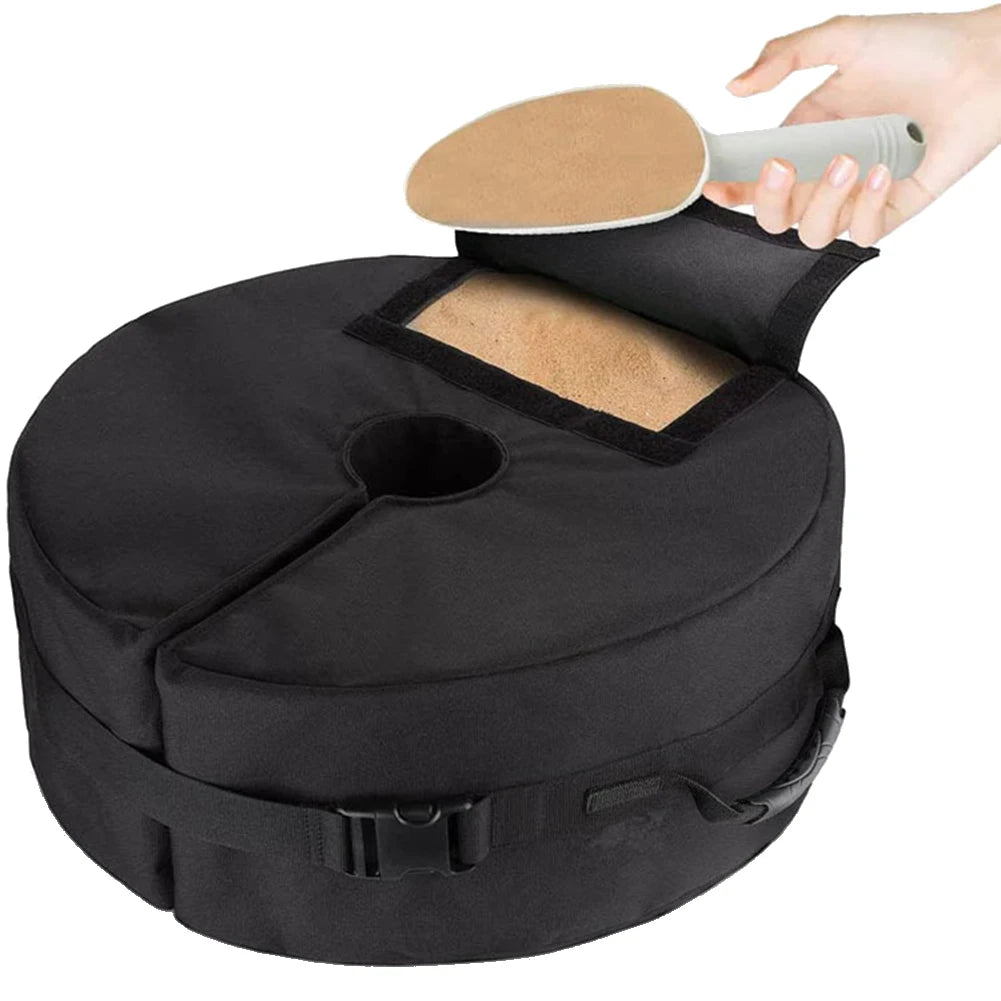 sacs lest parasol noir sable utilitaire tissu texturé pelle inclusextérieur