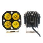 projecteurs led travail 40w ip67 jaune blanc noir modernes robustes