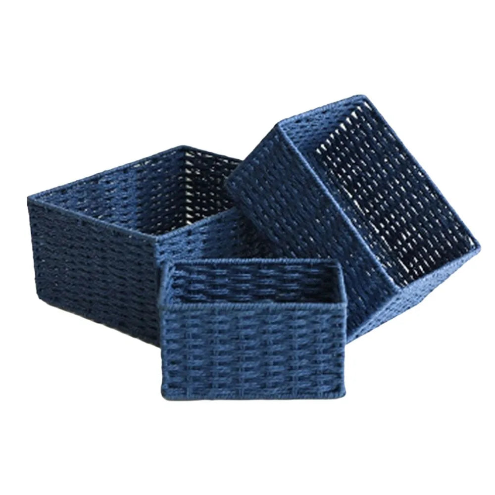 paniers tissage osier beige marron rouge vin vert bleu rustique naturel respectueux environnement
