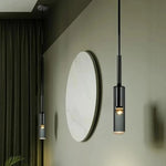 Suspension lumineuse moderne verre transparent noir gris argenté chambre salon