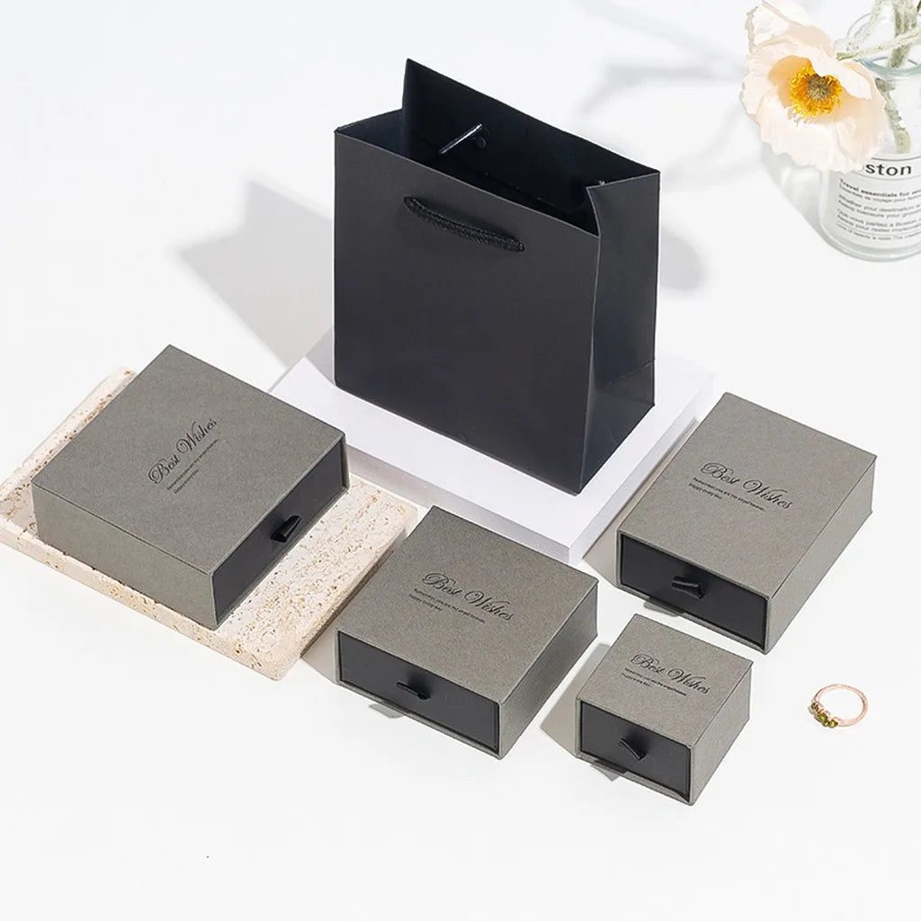 boîtes bijoux élégantes carton vert pastel moderne cadeaux fêtes mariage