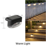 Éclairage chaud d'applique solaire LED la nuit