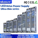 transformateur led 12v 24v 36w 60w 100w 150w 200w 300w 400w 500w câble ac