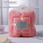 serviette face absorption rapide toilette polyester coton rose beige vert blanc bleu violet douce