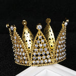 couronnes décoratives or argent strass motifs floraux anniversaire mariage fêtes événements