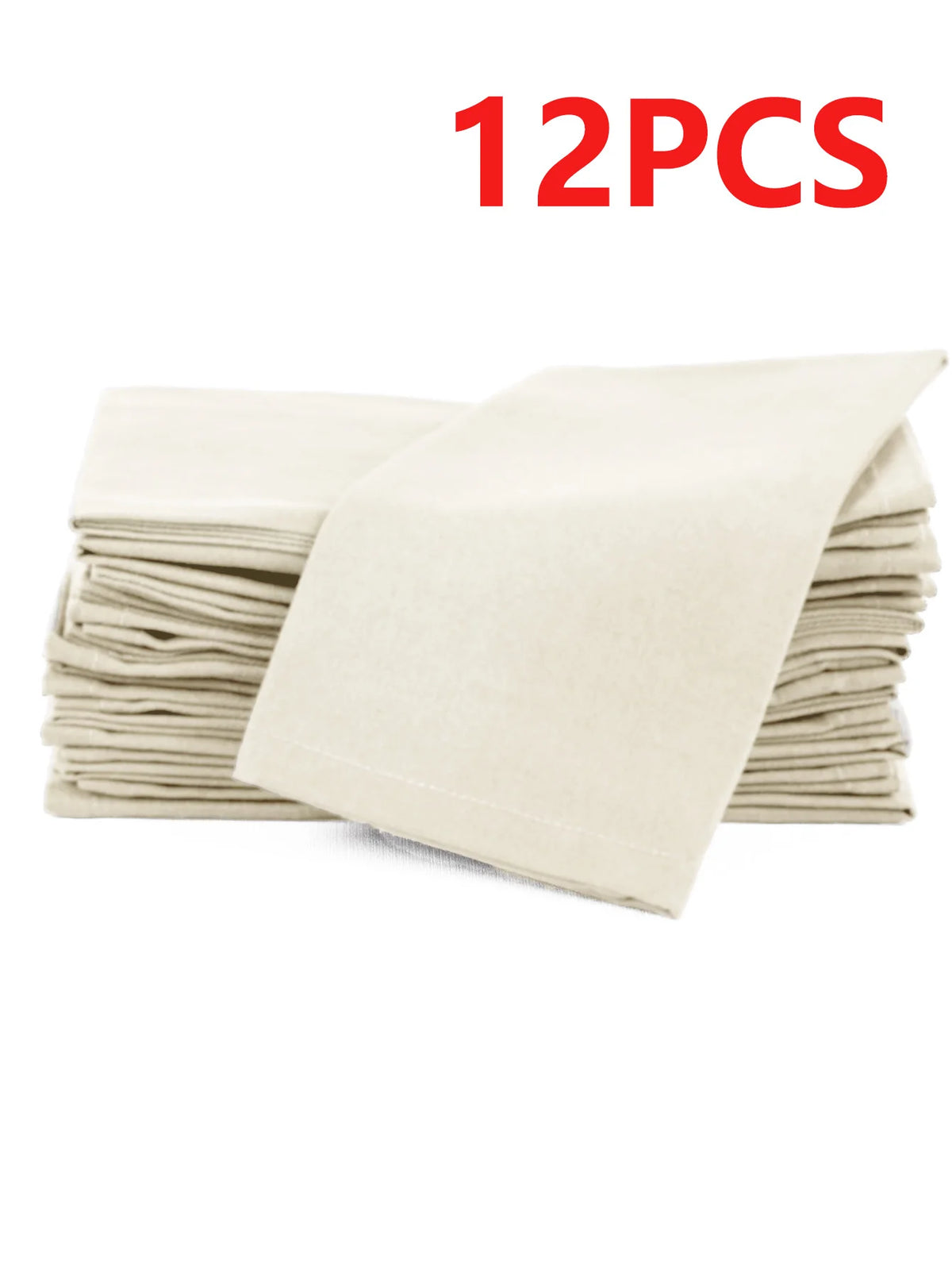 serviettes polyestères classiques uni vert olive marron violet bleu marine 40x40cm réutilisables maison restaurant