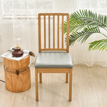 coussin chaise moderne gris tissu polyester unisexe confortable salle manger salon