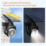 lampe solaire intelligente détecteur corps humain caméra surveillance éclairage extérieur ip65 led abs moderne