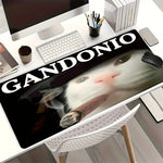 tapis souris gamer kawaii xxl chat fumeur gandonio moderne souris clavier