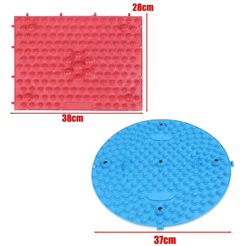 tapis massage points concaves violet vert rose bleu moderne opacité yoga circulation sanguine