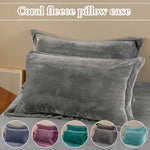 taies d'oreiller velours gris moderne 300 fils qualité supérieure opaques maison hiver