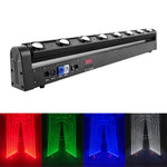 projecteur led scène dmx noir moderne boutons contrôle affichage numérique 96w 90v240v