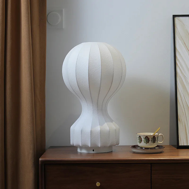 lampe table led blanc rayures verticales moderne base plate chambre coucher(toucher interrupteur) 6w 90v260v