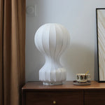 lampe table led blanc rayures verticales moderne base plate chambre coucher(toucher interrupteur) 6w 90v260v