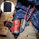 support magnétique porte outils noir attachement ceinture spirale industrielle utilitaire tournevis marteau pince clé