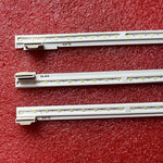 barres lumineuses led blanc modernes clips fixation sans cable aluminium