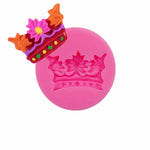 moule silicone fondant couronnes stylisées moderne pâte sucre chocolat decoration rose qualite environnement
