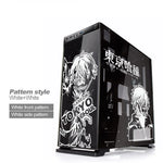 autocollants anime personnages tokyo ghoul kaneziki transparents pc noir blanc