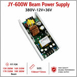 alimentation électrique projecteur laser blanc vert jaune condensateurs bobines connecteurs 230W 380W 24V 12V