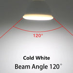 ampoules led e27 e14 mr16 gu10 6w blanc mat moderne 24 120 degrés 220v