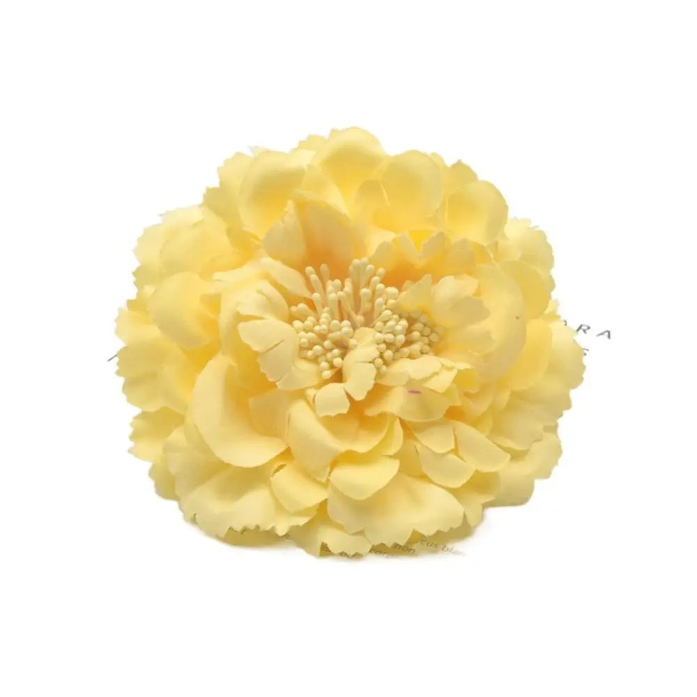 fleur artificielle moderne clip métallique multicolore décoration intérieure ornement chambre bleu rose jaune verte