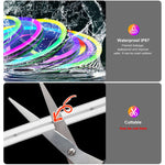 ruban led flexible multicolore moderne controle wifi bluetooth 12v 96leds