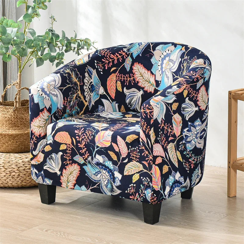 Coussin protection fauteuil moderne fleuri lavable maison restaurant chambre salon étudiants