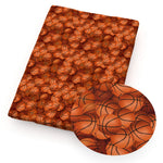 tissu imprimé sport boules baseball basket football coton polyester bricolage couture décoration maison