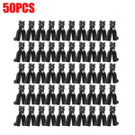 clips support plantes plastique noir clips fixation jardin réglables pack 10pcs