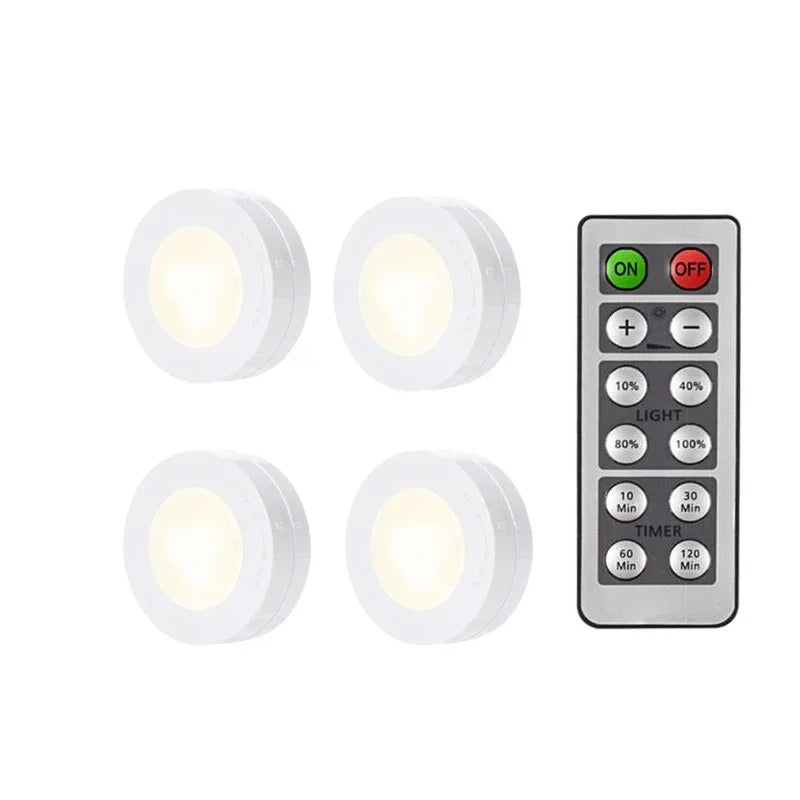 lampe led sans fil rechargeable blanc moderne adhésive télécommande inclusière