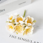 bouquet fleurs artificielles rose clair moderne decoration maison fete anniversaire intérieur