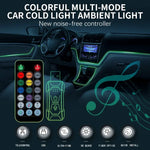 Ruban led flexible car interior ambiance lumière usb adhésive multiple couleurs moderne lumineuse