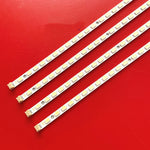 barres lumineuses led blanc rouge modernes 3v 521mm connecteurs dorés 2pcs