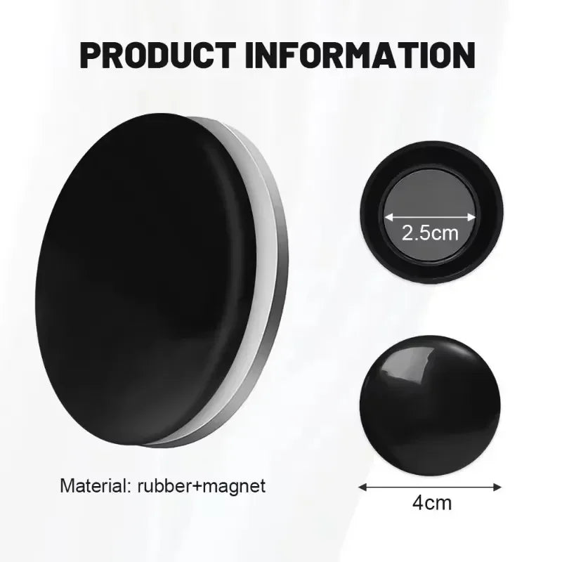 aimants magnétiques réutilisables adhésifs blanc noir modernes rideau douche 25x4cm