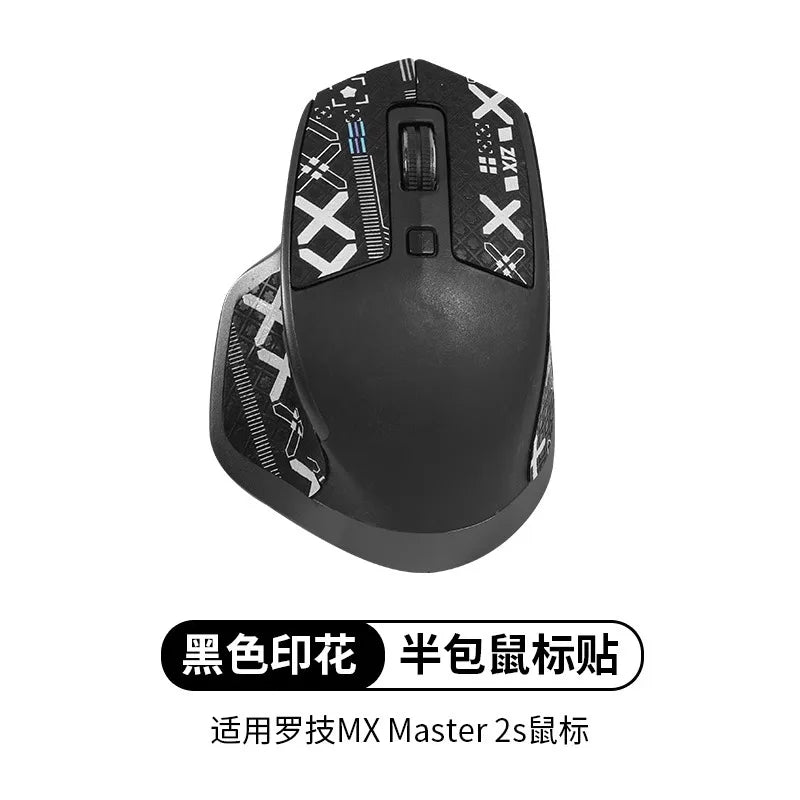 autocollants antidérapants absorbant transpiration souris logitech mxmaster2s noirs motifs adhésifs